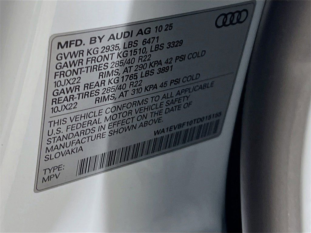 New 2026 Audi Q8 Premium Plus AWD/4WD image 32