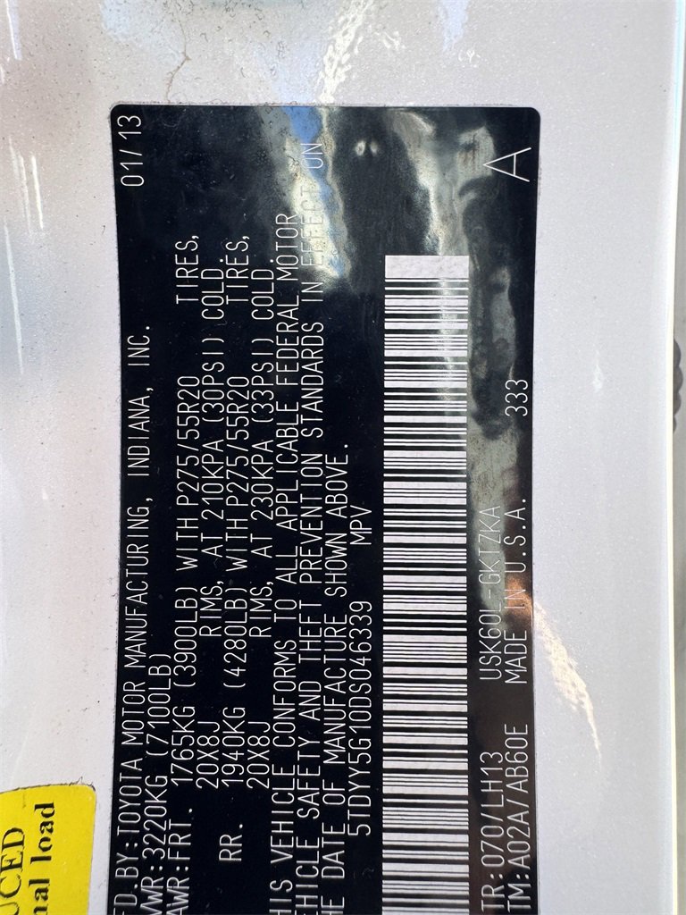 Used 2013 Toyota Sequoia Platinum image 36