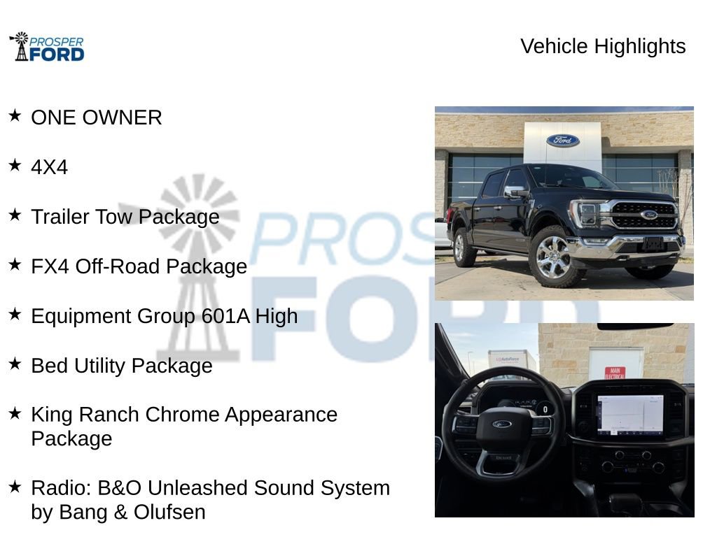 Used 2023 Ford F150 King Ranch w/ Equipment Group 601A High image 5