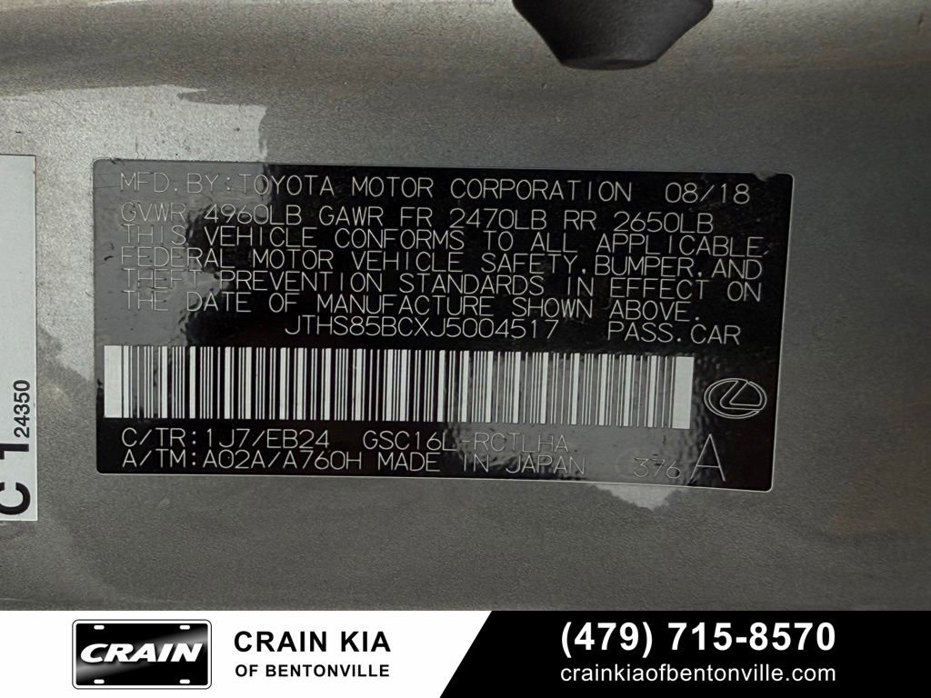 Used 2018 Lexus RC 300 F Sport image 33