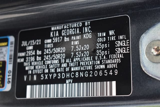 Certified 2022 Kia Telluride EX w/ EX Premium Package AWD/4WD image 15