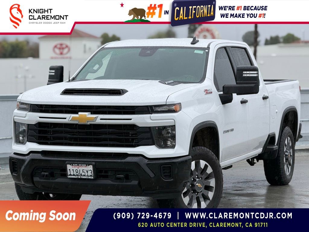 Used 2024 Chevrolet Silverado 2500 Custom w/ Custom Value Package