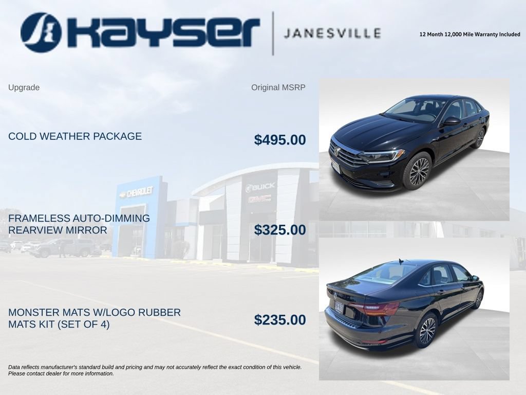 Used 2019 Volkswagen Jetta SEL w/ Cold Weather Package FWD image 2