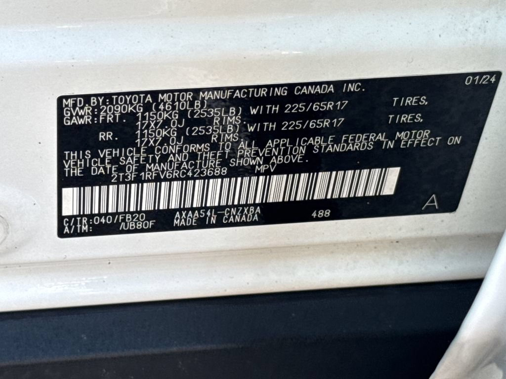Used 2024 Toyota RAV4 LE AWD/4WD image 47