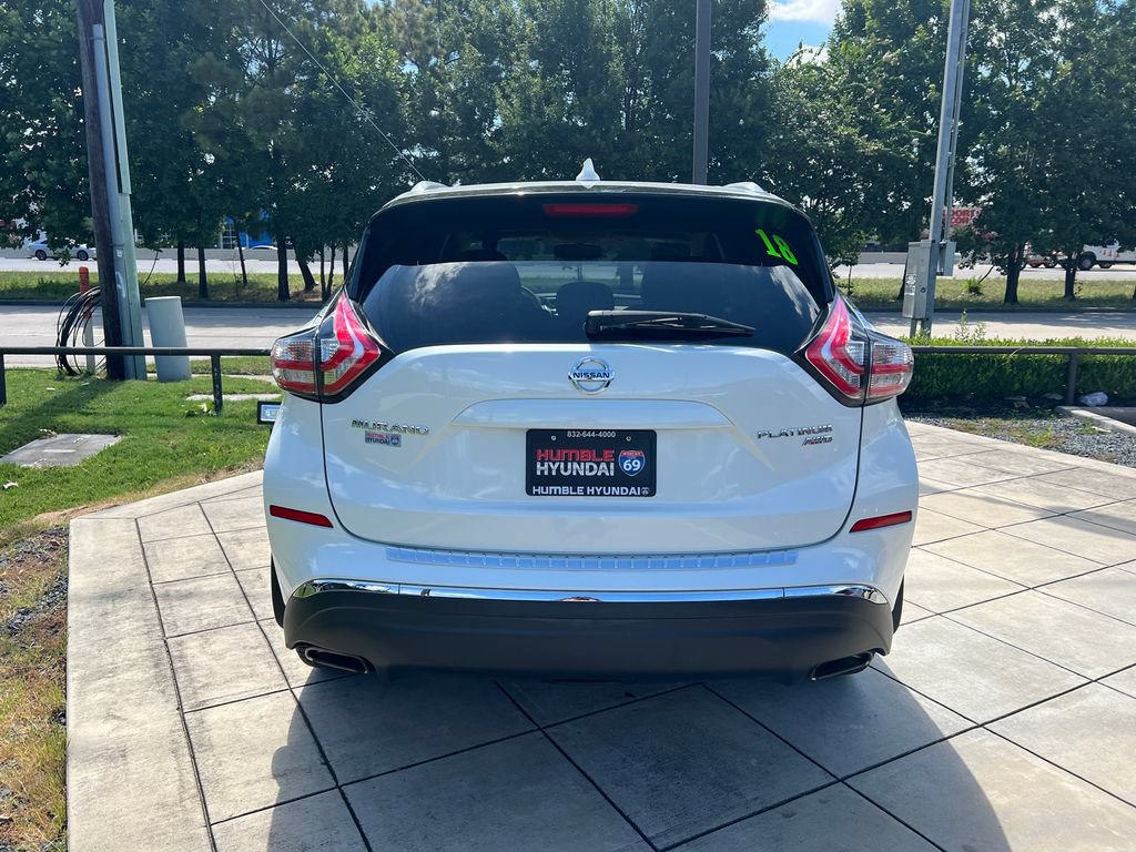Used 2018 Nissan Murano Platinum w/ Cargo Package AWD/4WD image 12