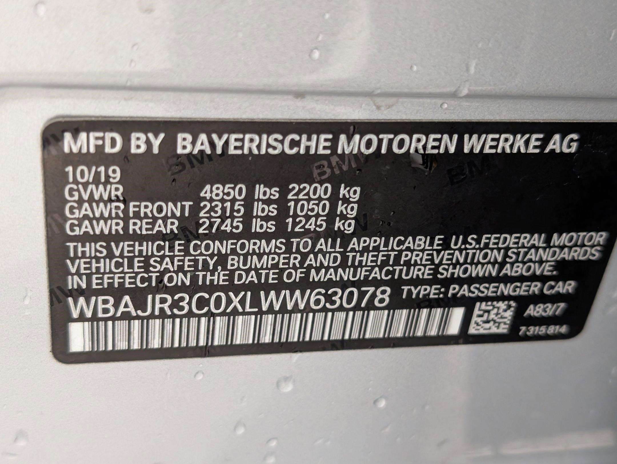 Used 2020 BMW 530i w/ Premium Package image 22