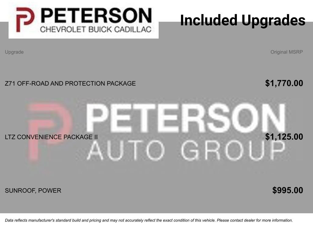 Certified 2023 Chevrolet Silverado 1500 LTZ AWD/4WD image 11