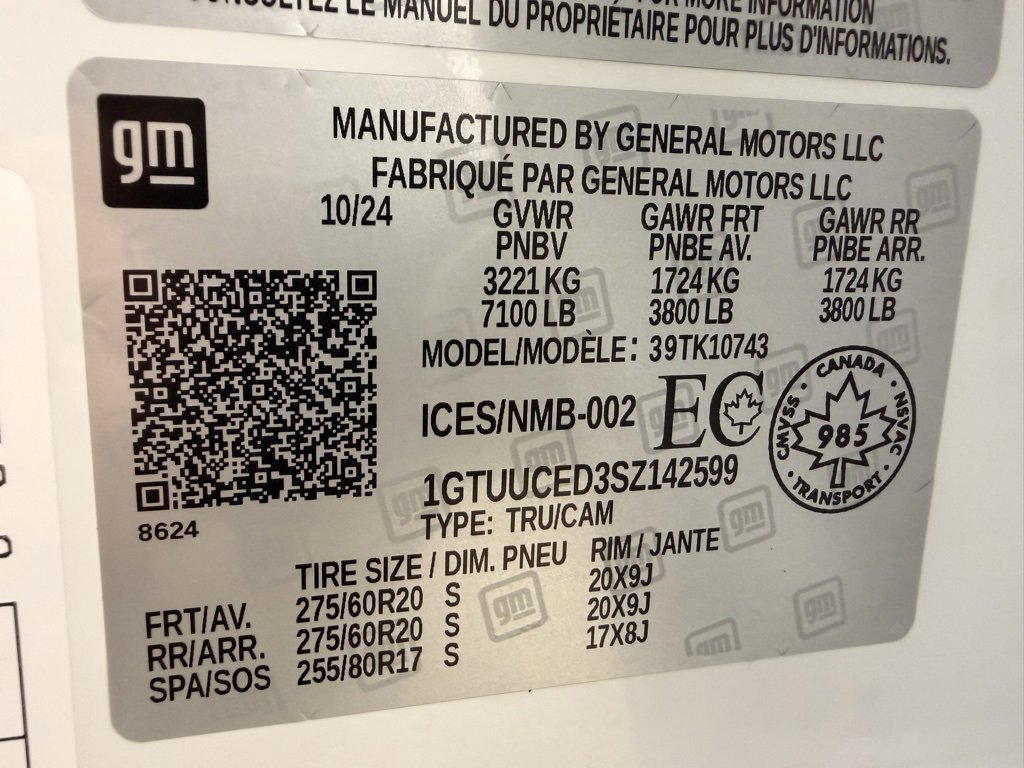 Used 2025 GMC Sierra 1500 Elevation w/ Elevation Premium Package image 33