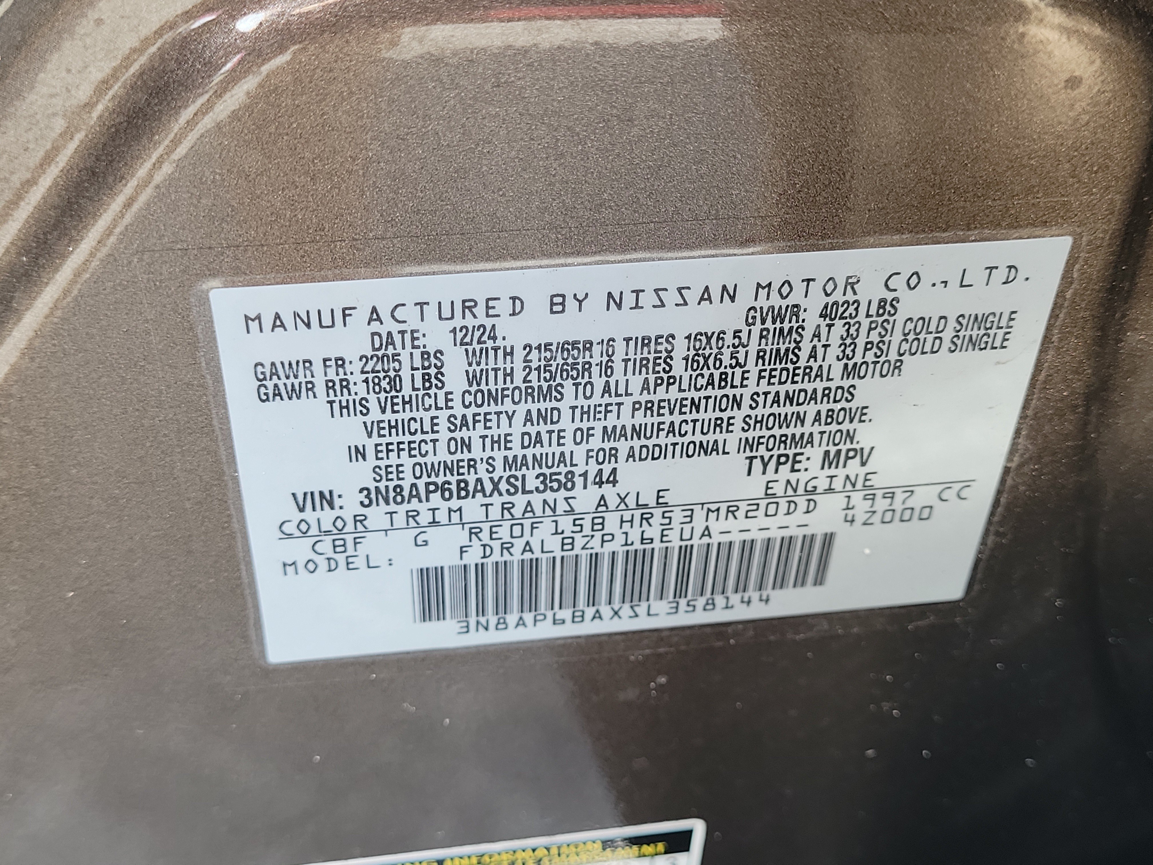 Certified 2025 Nissan Kicks S FWD image 23