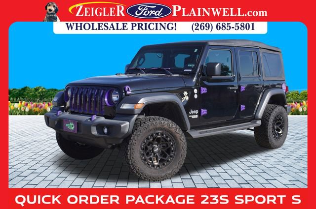 Used 2018 Jeep Wrangler Unlimited Sport S image 1