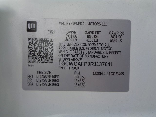 Used 2024 Chevrolet Express 2500 w/ Driver Convenience Package image 22