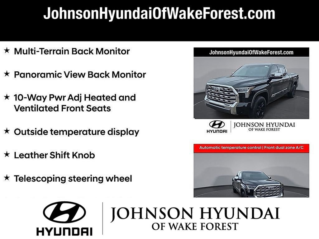 Used 2024 Toyota Tundra 1794 Edition AWD/4WD image 24