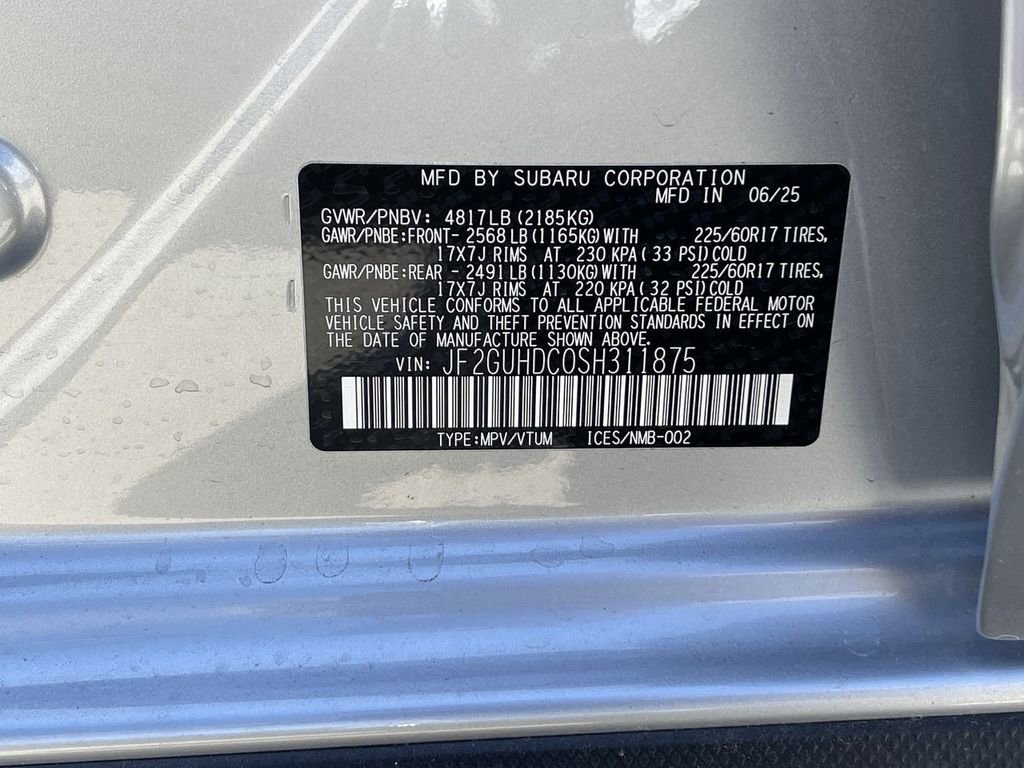 Used 2025 Subaru Crosstrek 2.0i Premium AWD/4WD image 32