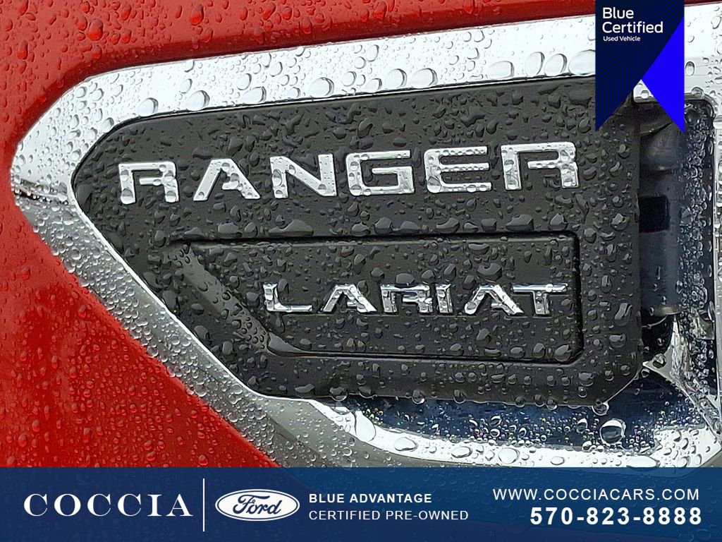 Certified 2019 Ford Ranger Lariat w/ Trailer Tow Package AWD/4WD image 30