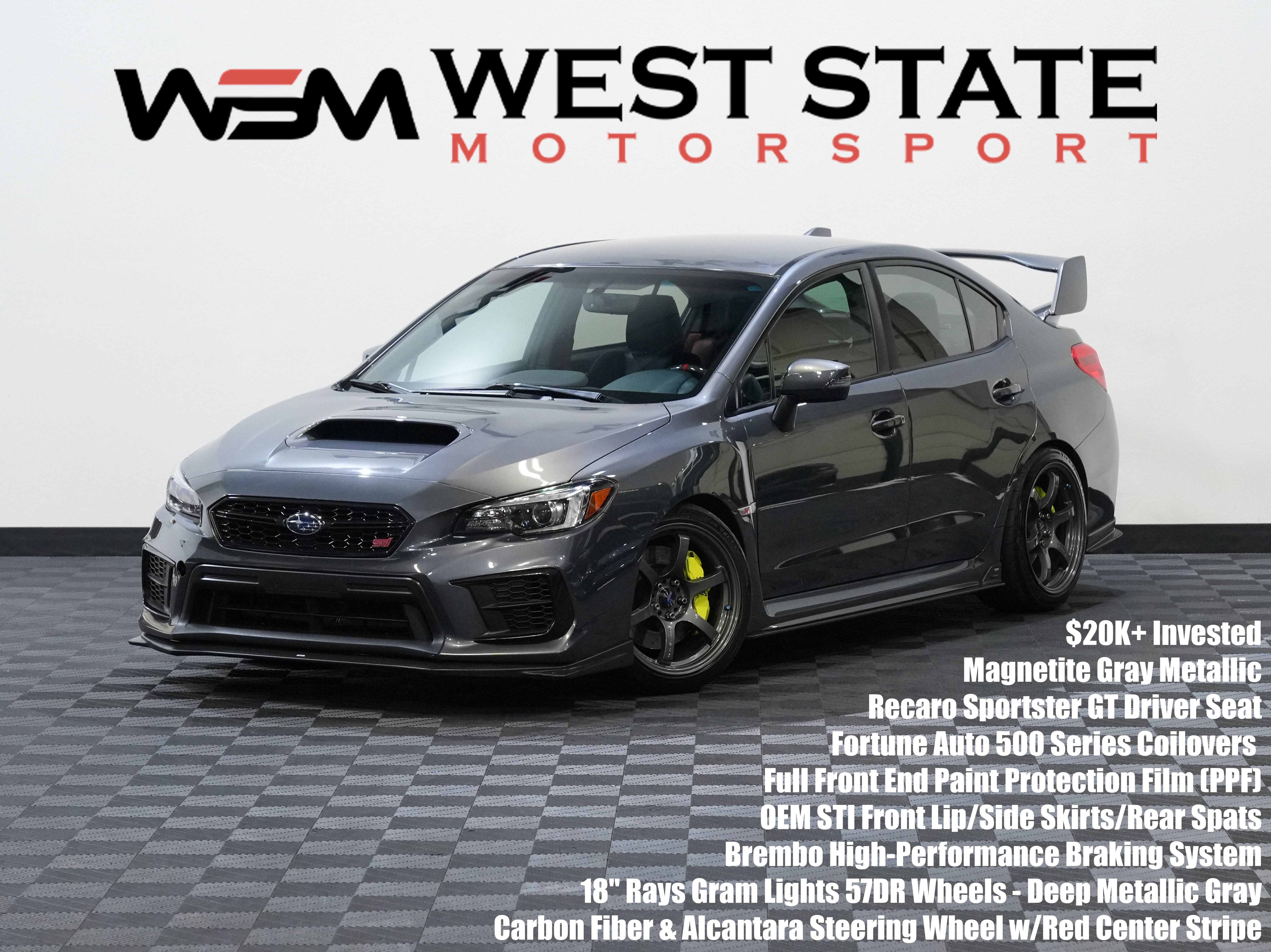 Used 2021 Subaru WRX STI w/ Popular Package #1