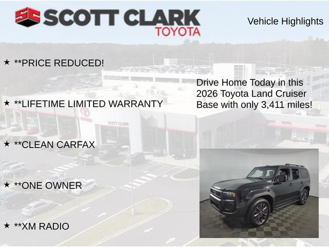 Used 2026 Toyota Land Cruiser w/ Premium Package AWD/4WD image 13