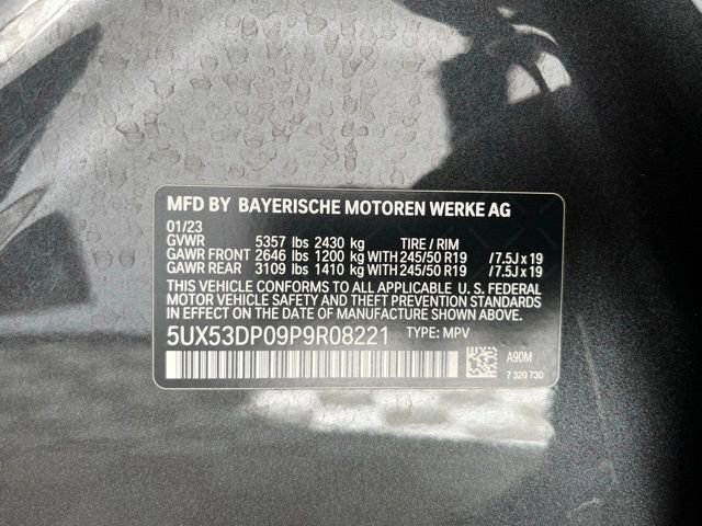 Used 2023 BMW X3 xDrive30i w/ Premium Package image 27