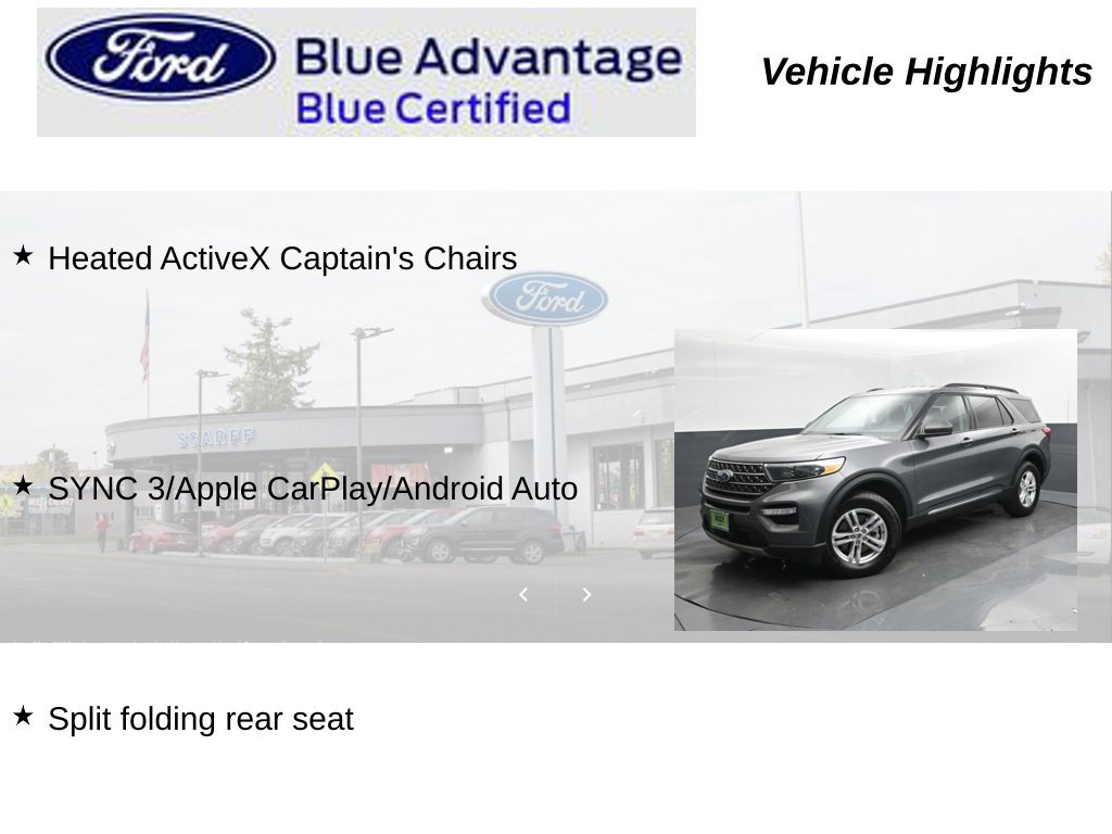 Used 2023 Ford Explorer XLT w/ Equipment Group 202A AWD/4WD image 28
