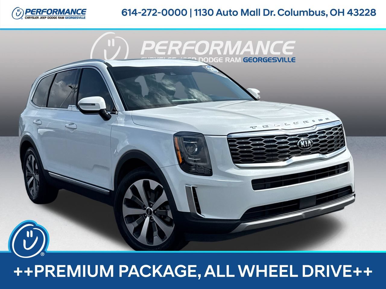 Used 2020 Kia Telluride EX w/ EX Premium Package AWD/4WD image 1