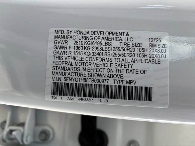 New 2026 Honda Pilot Elite image 32