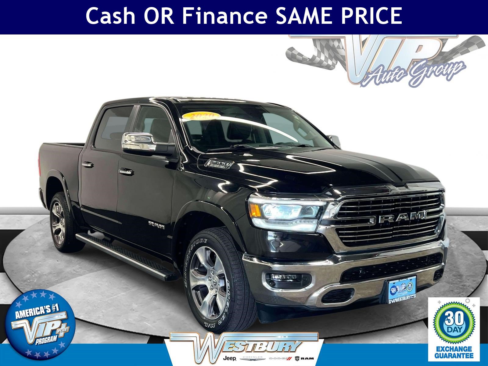 Certified 2020 RAM 1500 Laramie