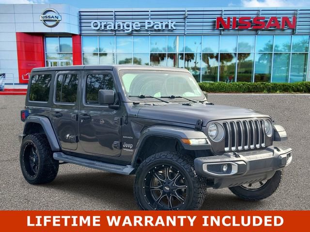 Used 2018 Jeep Wrangler Unlimited Sahara AWD/4WD image 1