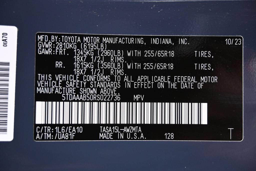 Used 2024 Toyota Grand Highlander AWD image 6