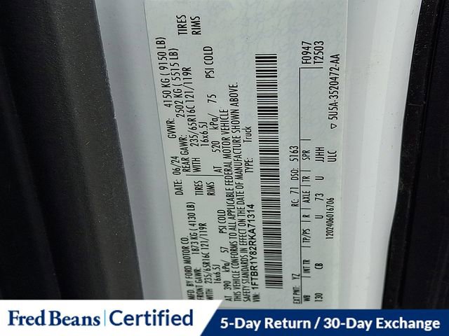 Certified 2024 Ford Transit 250 Low Roof w/ Exterior Upgrade Package image 28