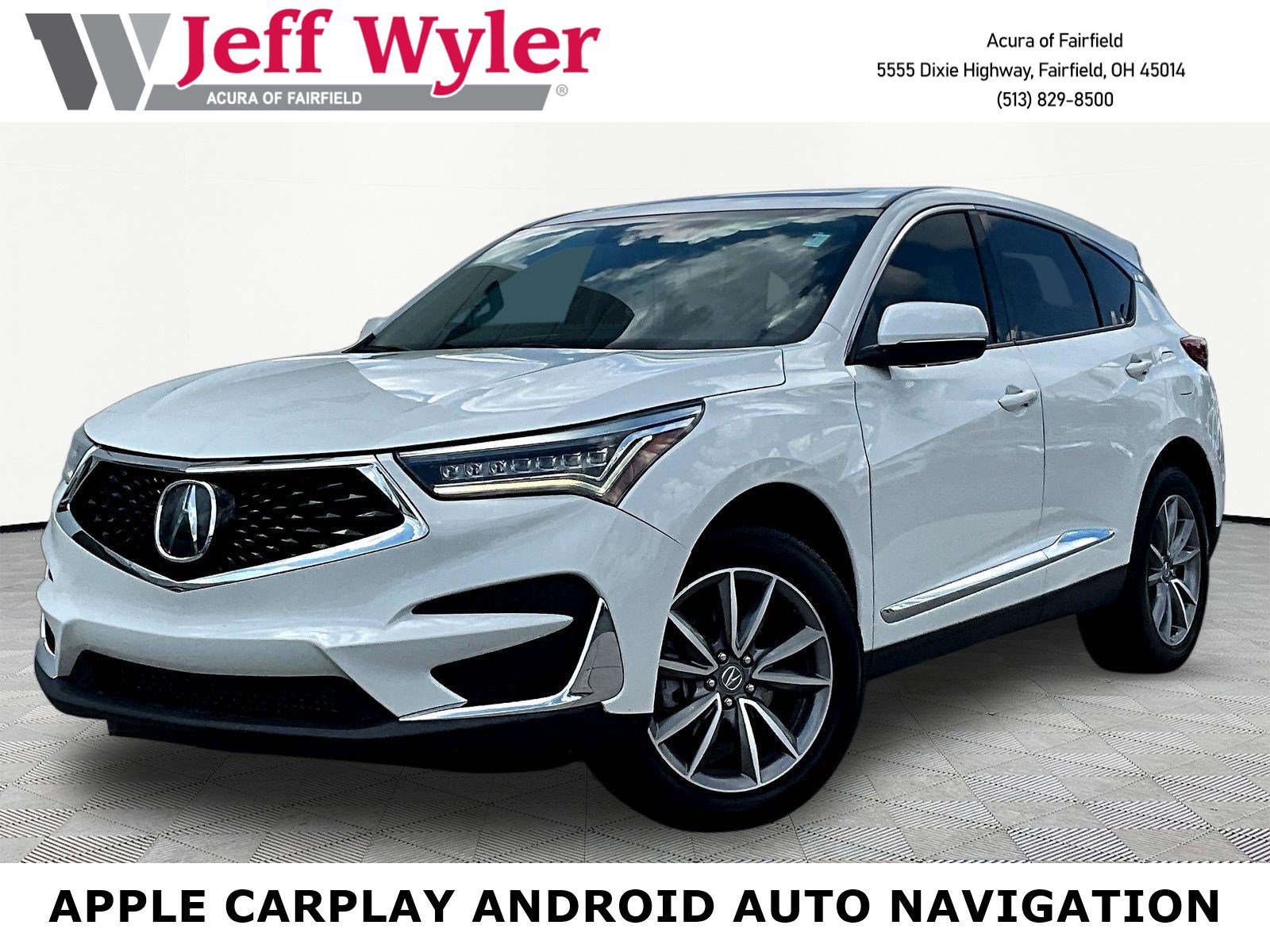Certified 2021 Acura RDX w/ Technology Package FWD image 1