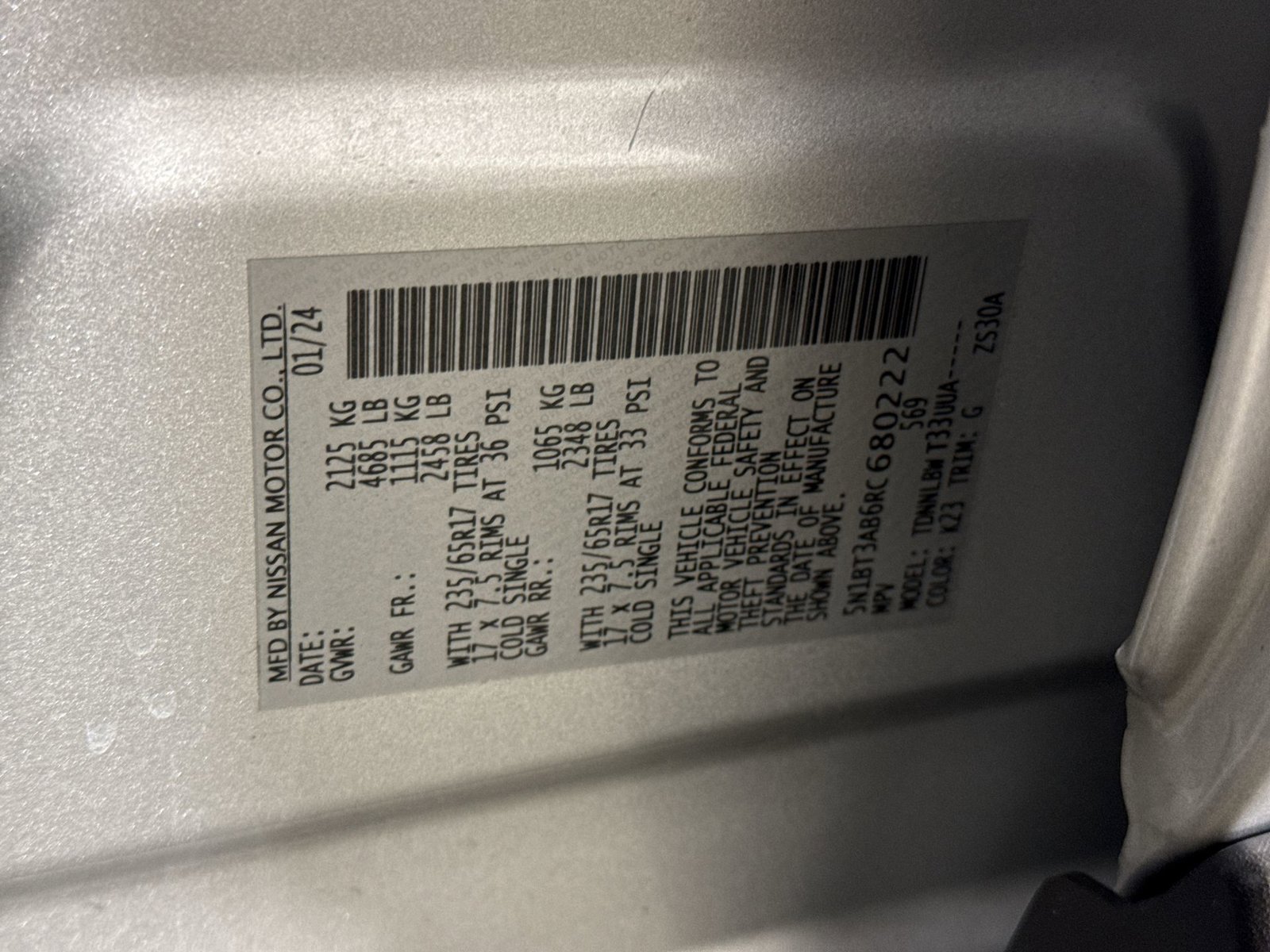 Certified 2024 Nissan Rogue S AWD/4WD image 37