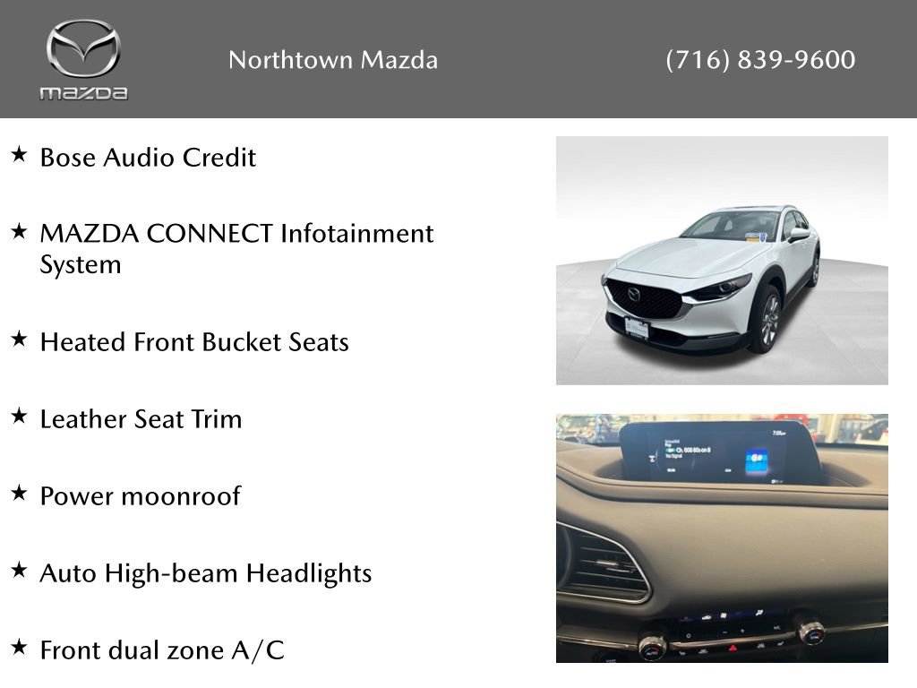 Certified 2023 MAZDA CX-30 AWD 2.5 S w/ Premium Package image 2
