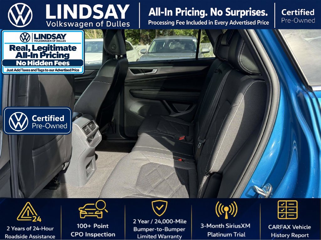 Certified 2024 Volkswagen Atlas Cross Sport SE w/ Panoramic Sunroof Package FWD image 15