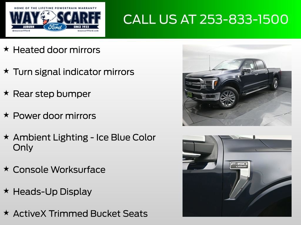 New 2025 Ford F150 Lariat w/ Equipment Group 502A High image 37