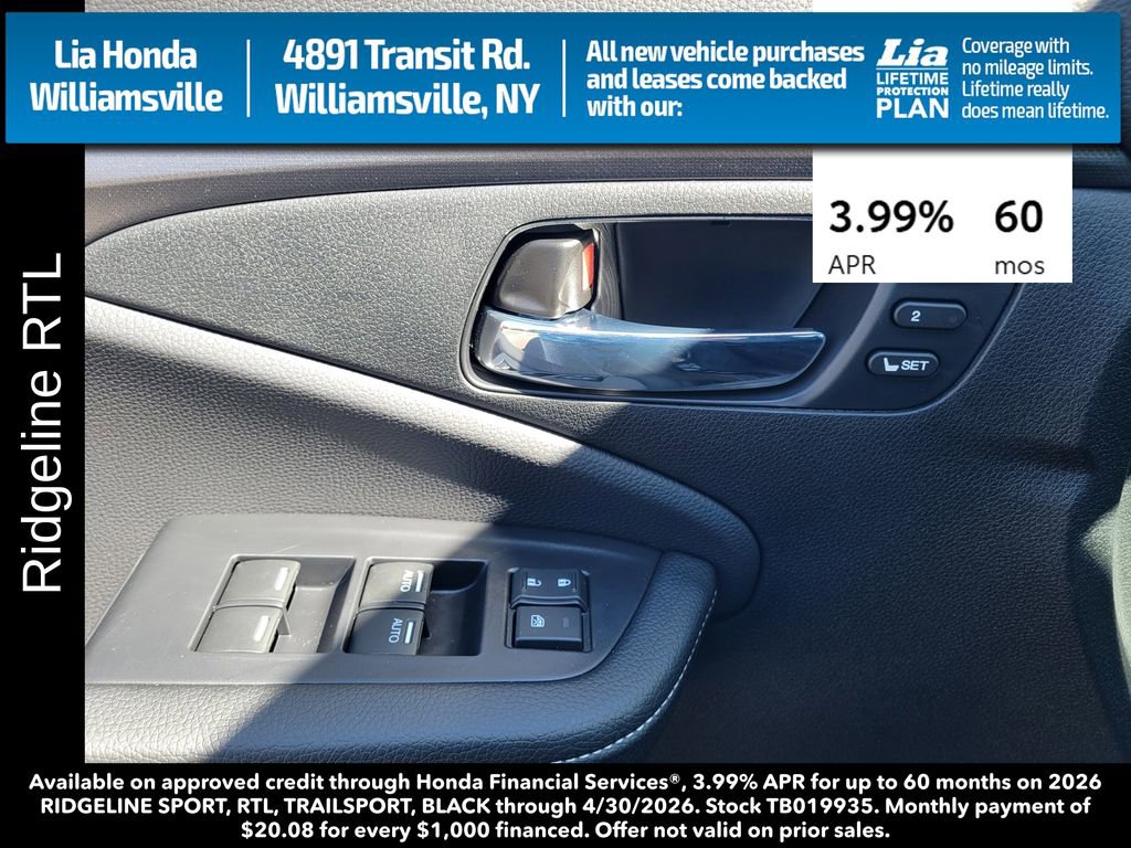 New 2026 Honda Ridgeline RTL image 13
