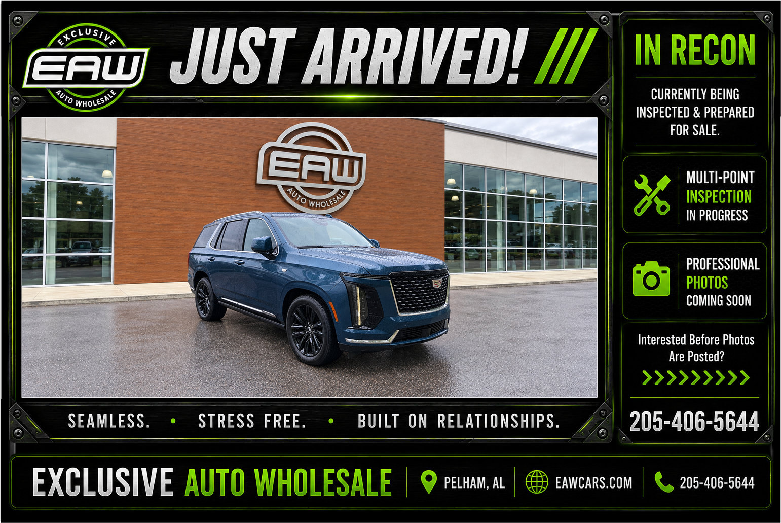 Used 2025 Cadillac Escalade Premium Luxury w/ Touring Package