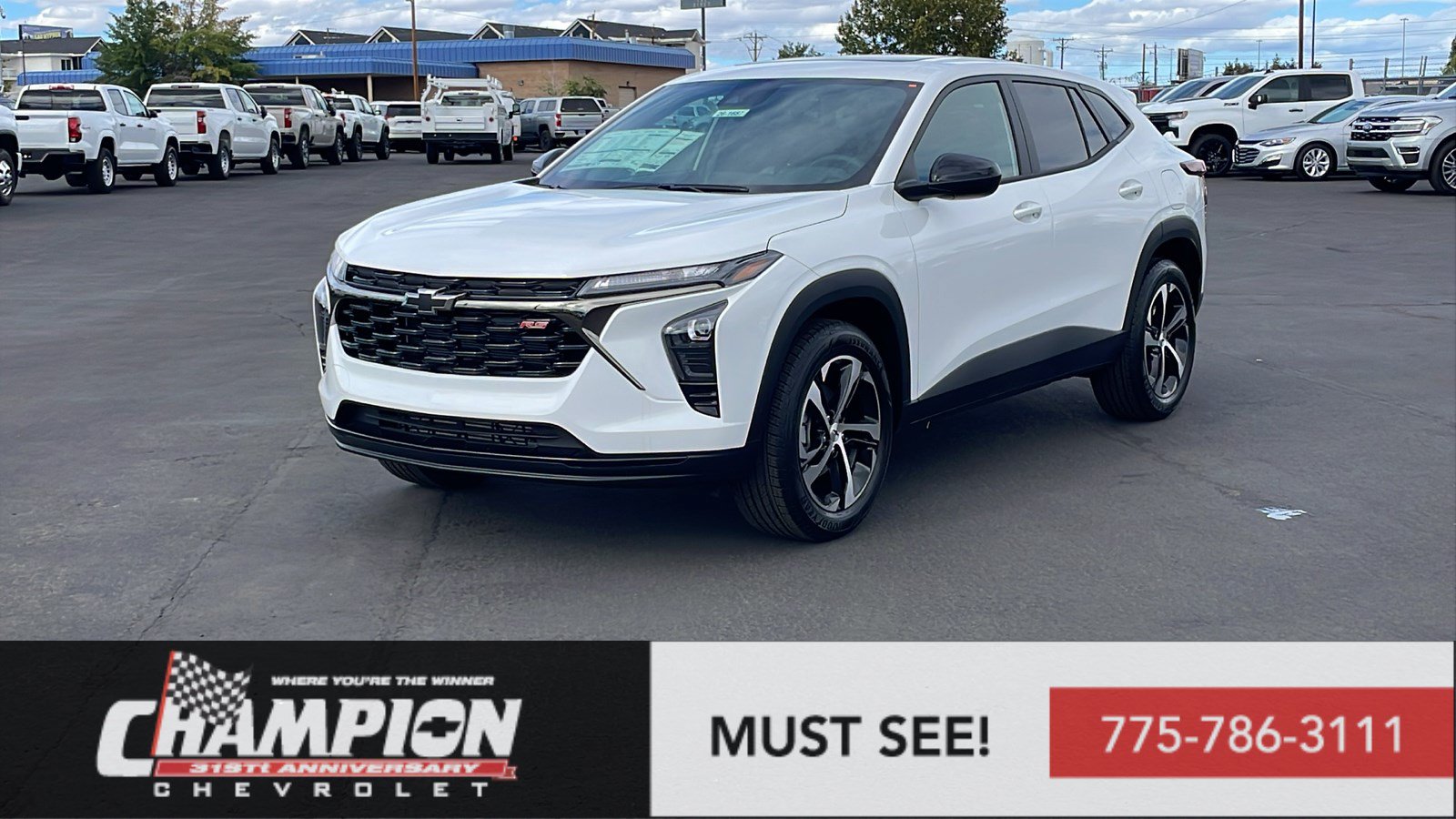 New 2026 Chevrolet Trax RS w/ Sunroof Package FWD image 1