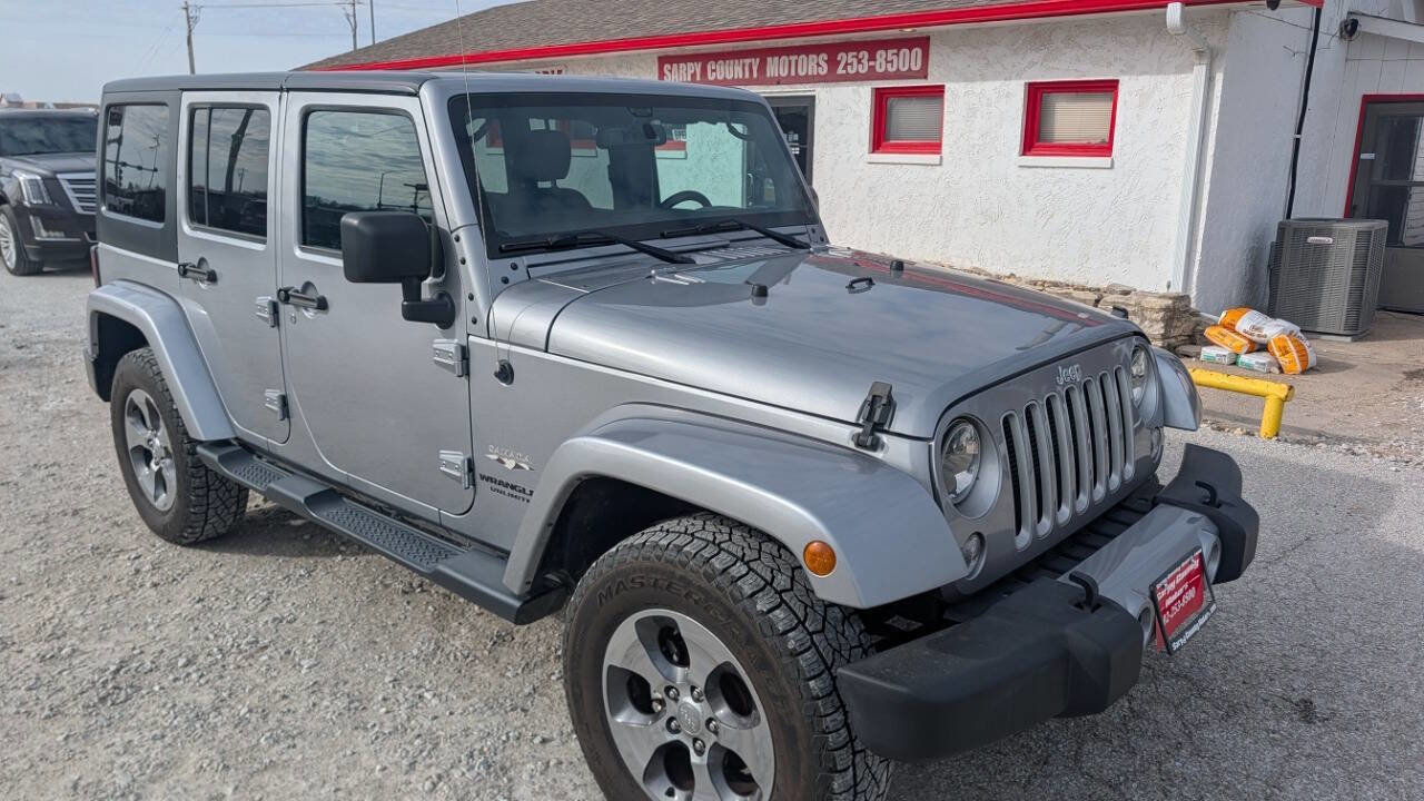 Used 2017 Jeep Wrangler Unlimited Sahara image 1
