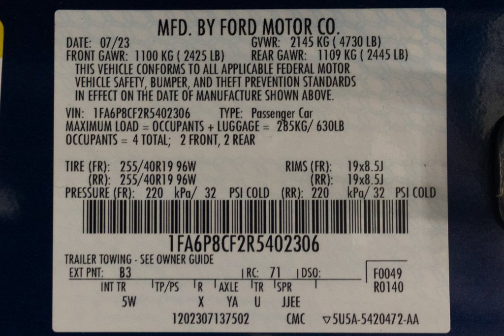 Used 2024 Ford Mustang GT Premium image 38