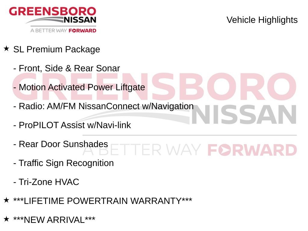 Used 2023 Nissan Rogue SL w/ SL Premium Package FWD image 9