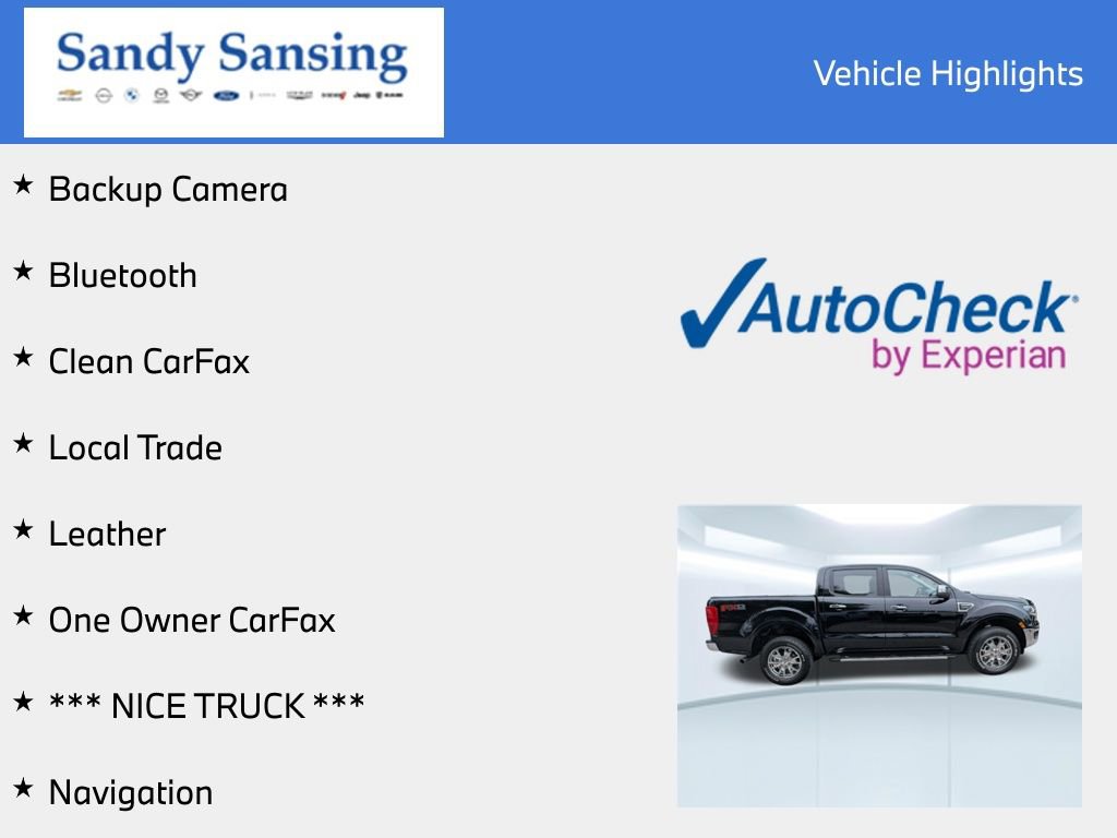 Used 2020 Ford Ranger Lariat w/ Equipment Group 501A Mid image 7