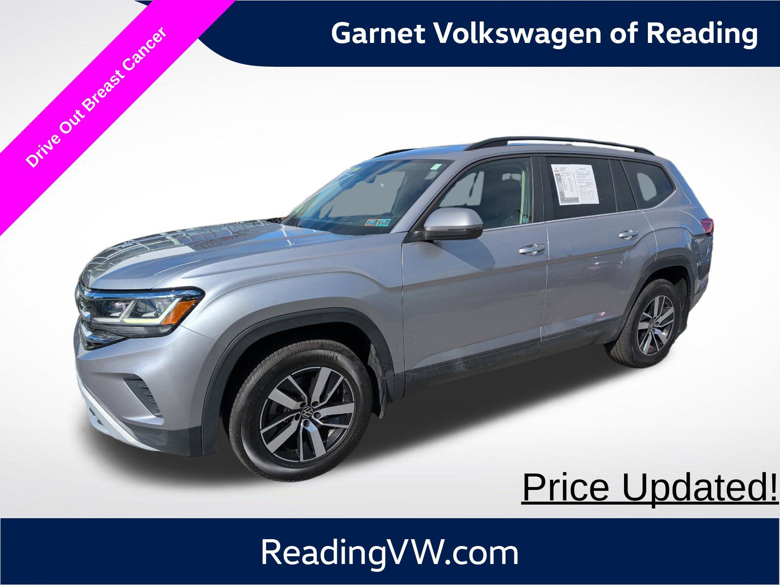 Used 2022 Volkswagen Atlas SE