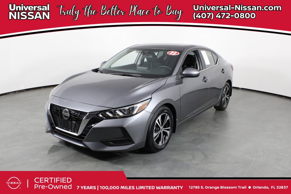 Certified 2023 Nissan Sentra SV image 1