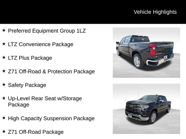 Certified 2023 Chevrolet Silverado 1500 LTZ AWD/4WD image 3