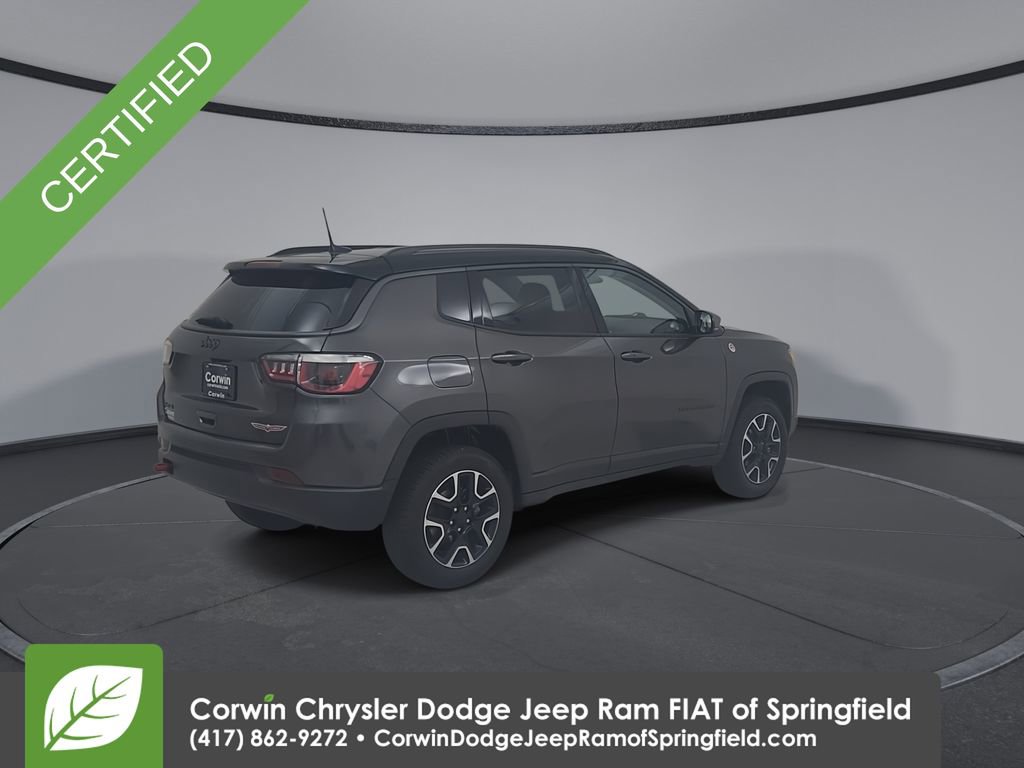 Certified 2020 Jeep Compass Trailhawk w/ Cold Weather Group image 15