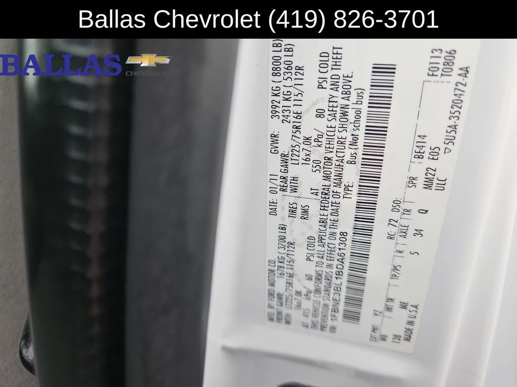 Used 2011 Ford E-350 and Econoline 350 XLT RWD image 31