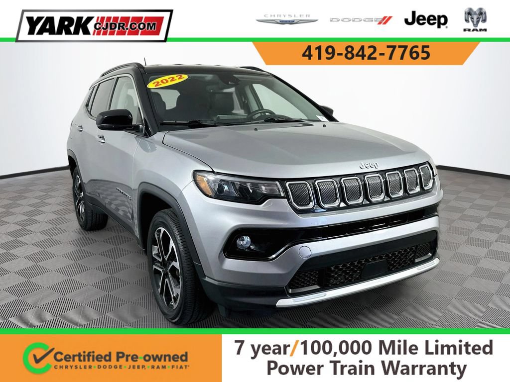 Certified 2022 Jeep Compass Limited