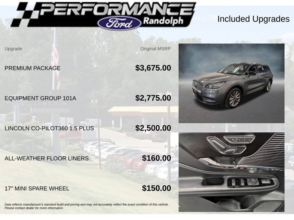 Certified 2022 Lincoln Corsair AWD w/ Premium Package image 7