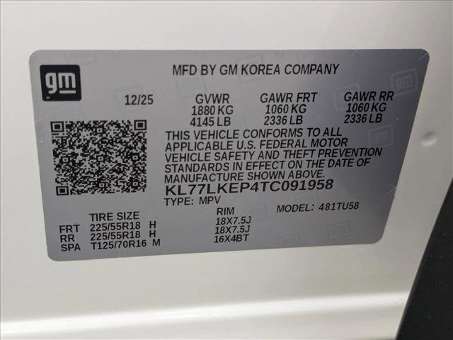 New 2026 Chevrolet Trax ACTIV w/ Driver Confidence Package FWD image 17