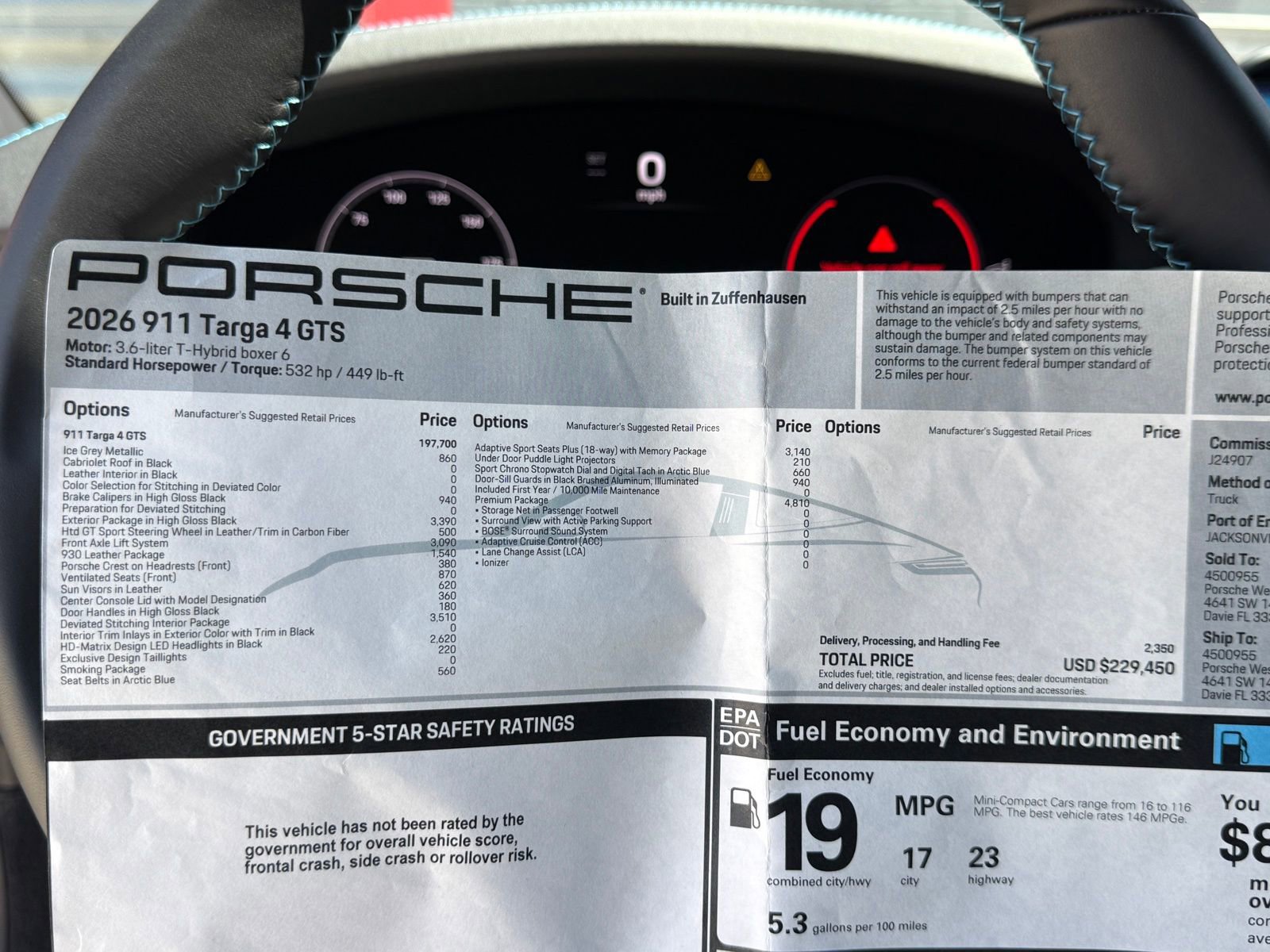 Used 2026 Porsche 911 Targa 4 GTS image 50