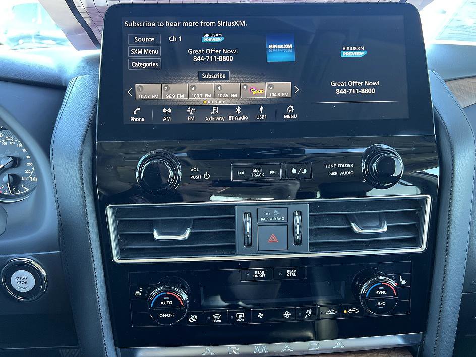 Certified 2024 Nissan Armada SL w/ Captain's Chairs Package image 25